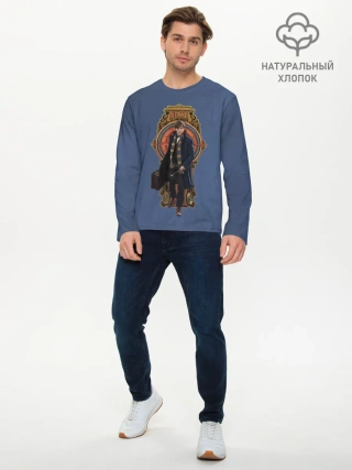 Мужской лонгслив базовый / Newt Scamander