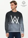 Мужской лонгслив базовый / Alan Walker