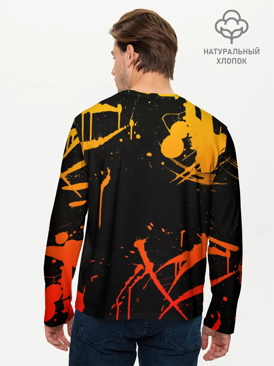 Мужской лонгслив базовый / JoJo Bizarre Adventure