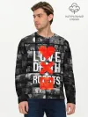 Мужской лонгслив базовый / LOVE DEATH ROBOTS