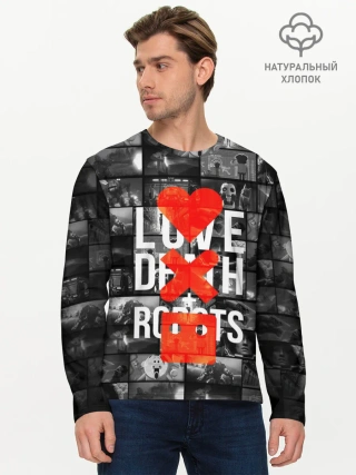 Мужской лонгслив базовый / LOVE DEATH ROBOTS