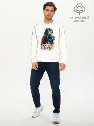 Мужской лонгслив базовый / Twin Peaks