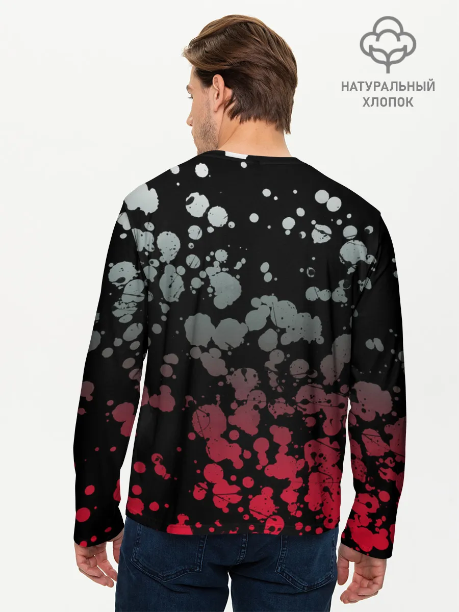 Мужской лонгслив базовый / Приключения ДжоДжо