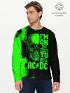 Мужской лонгслив базовый / Im on the highway to hell AC/DC