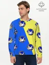 Мужской лонгслив базовый / Sonic - Соник