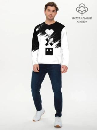 Мужской лонгслив базовый / LOVE DEATH ROBOTS | LDR