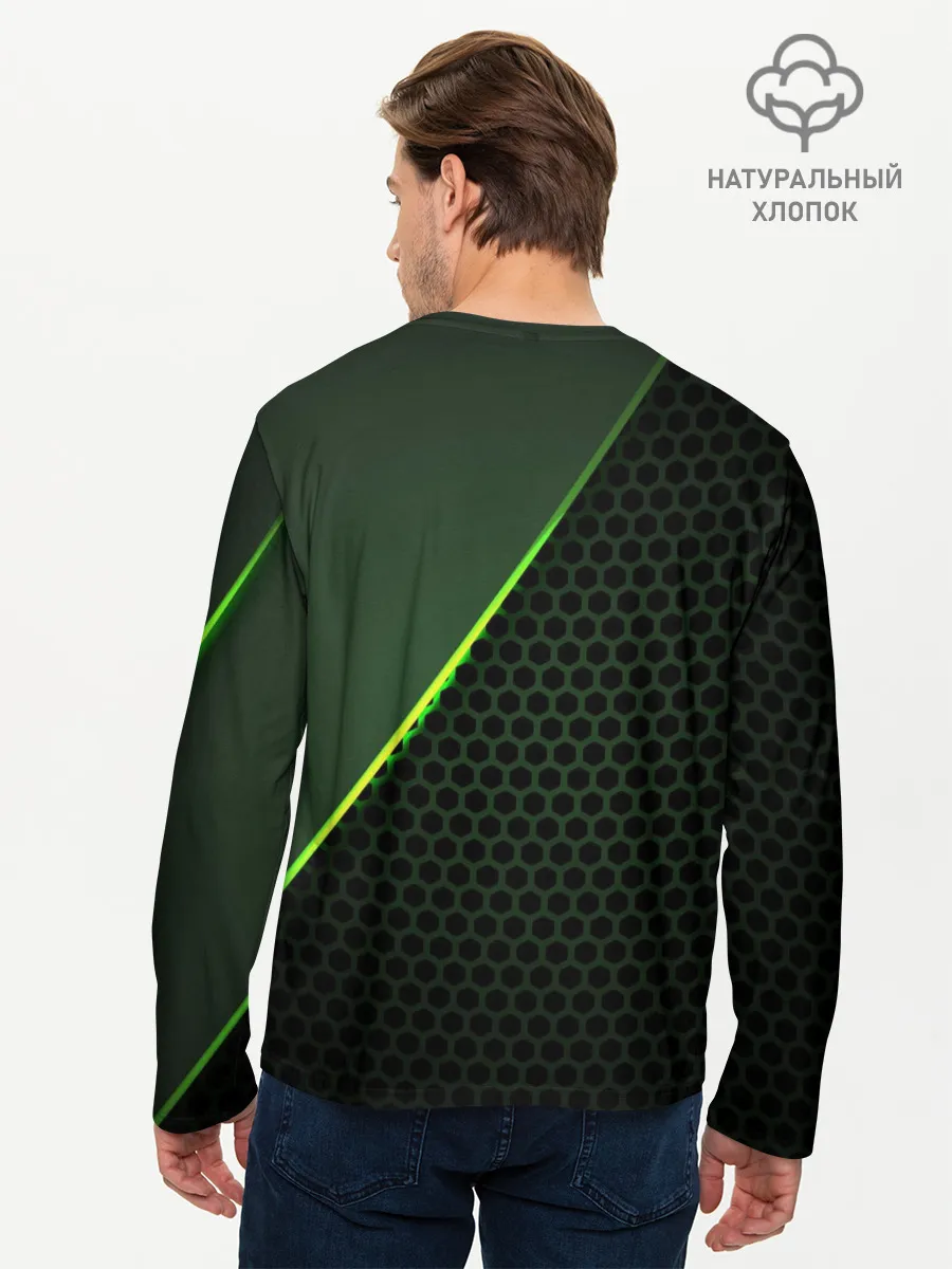 Мужской лонгслив базовый / Land Rover | Ленд Ровер