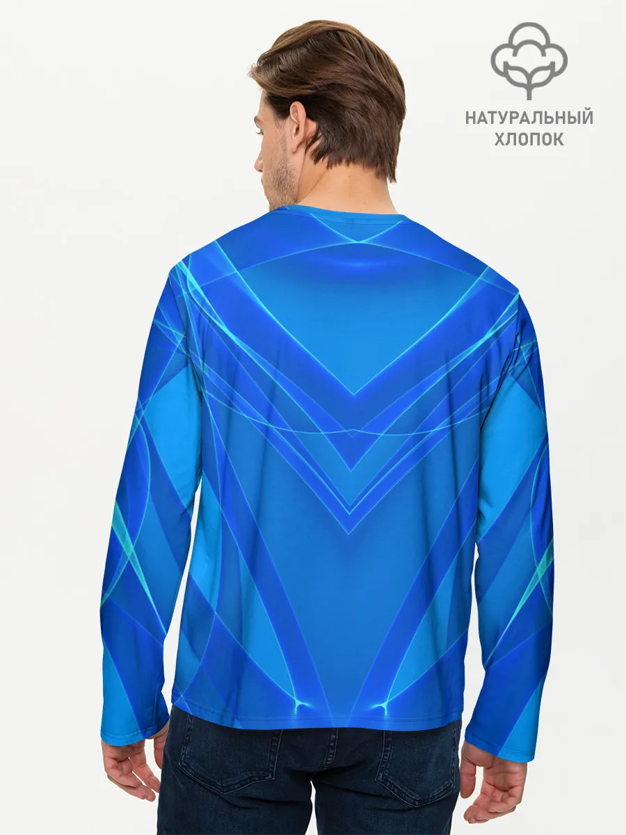 Мужской лонгслив базовый / Sonic