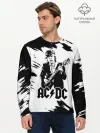 Мужской лонгслив базовый / AC/DC