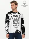 Мужской лонгслив базовый / AC/DC