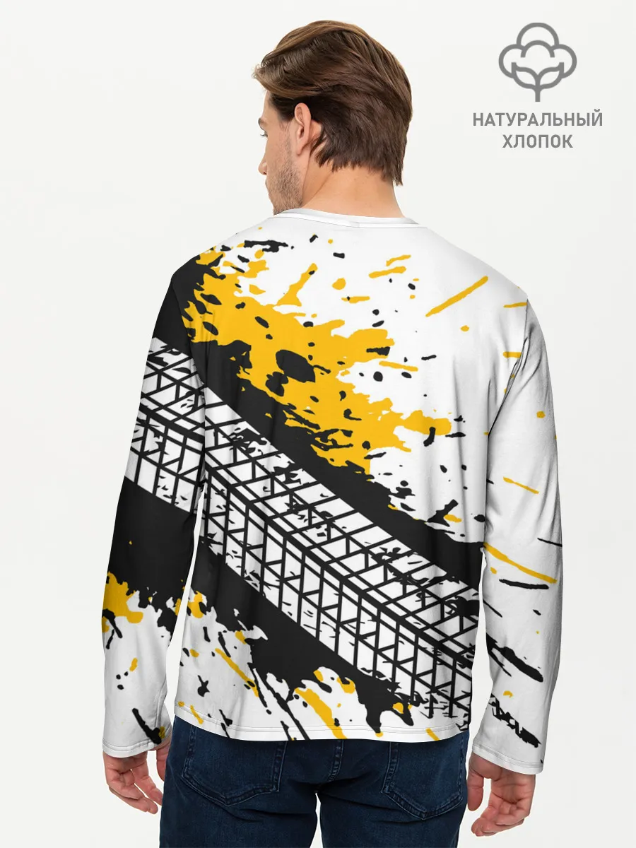 Мужской лонгслив базовый / Need for Speed