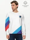Мужской лонгслив базовый / BMW NEW LOGO