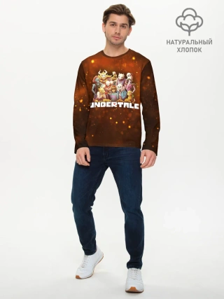 Мужской лонгслив базовый / UNDERTALE