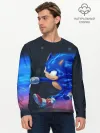 Мужской лонгслив базовый / SONIC
