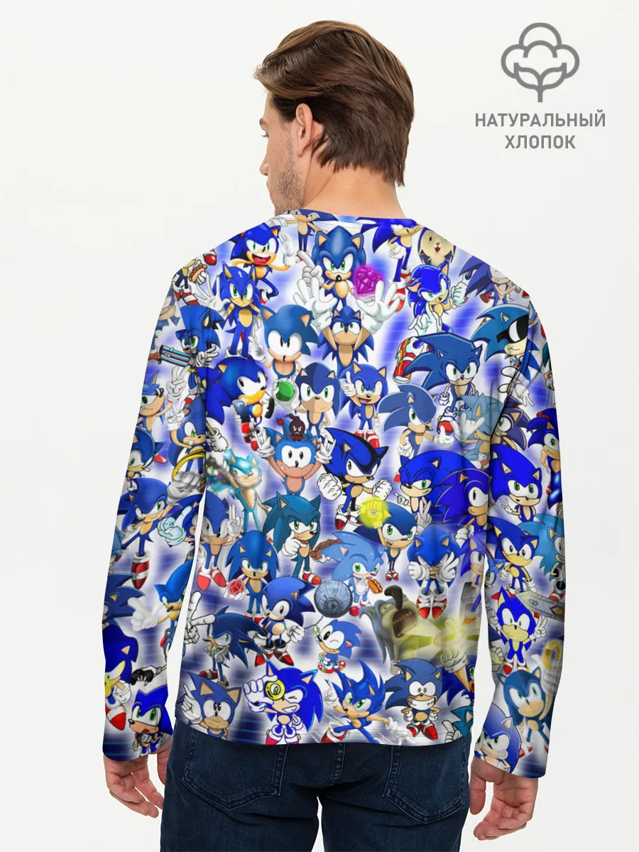 Мужской лонгслив базовый / sonik