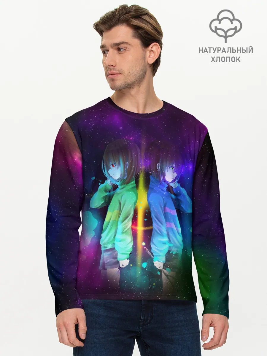 Мужской лонгслив базовый / UNDERTALE