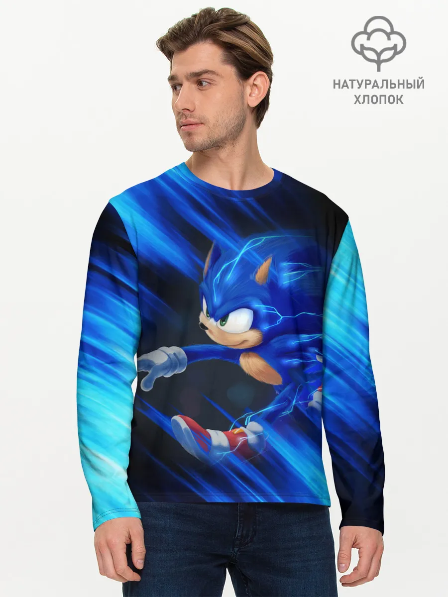 Мужской лонгслив базовый / SONIC | СОНИК
