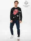 Мужской лонгслив базовый / rolling stones star