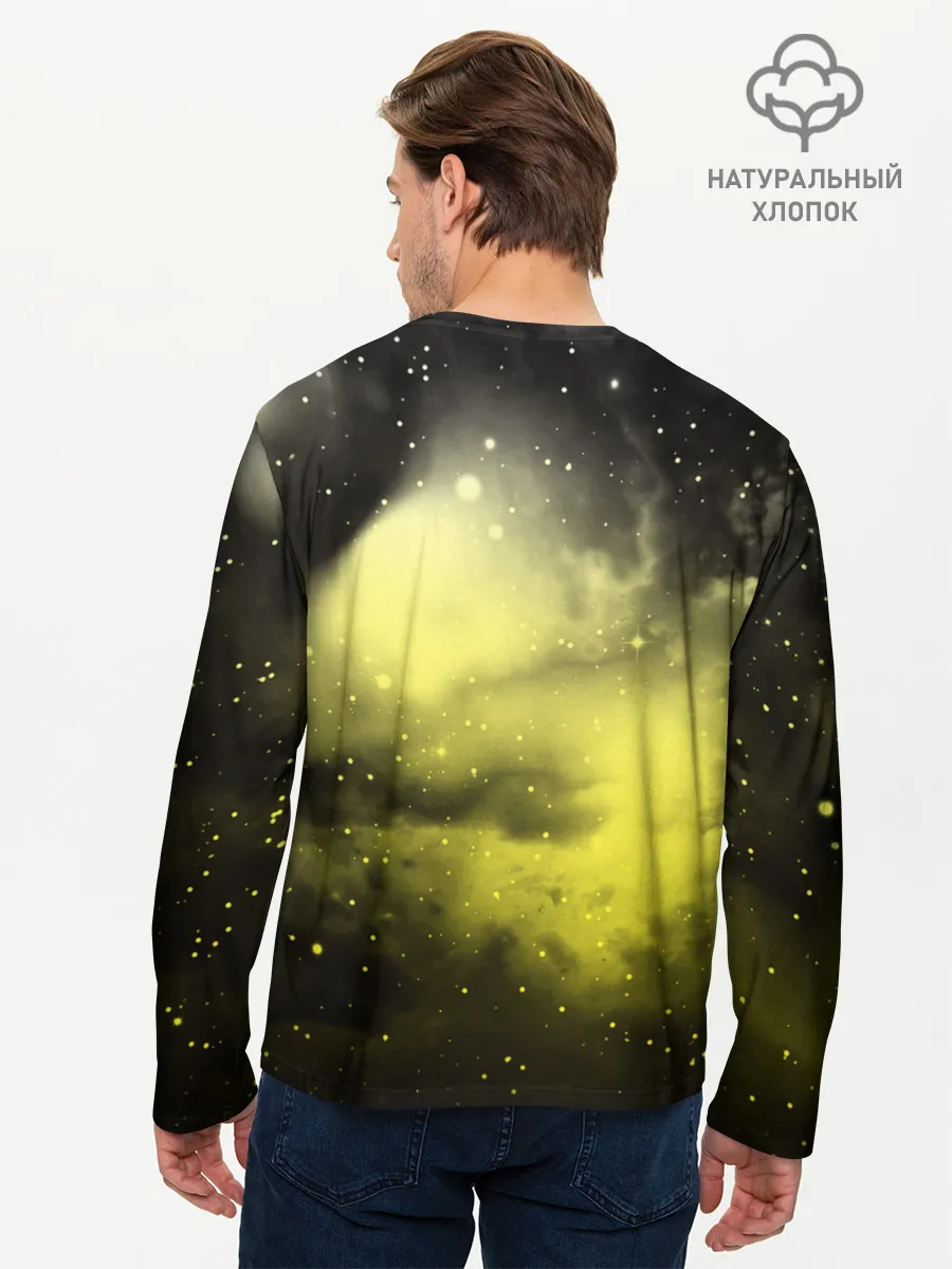 Мужской лонгслив базовый / Детектив Пикачу