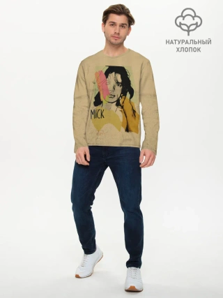 Мужской лонгслив базовый / MICK JAGGER