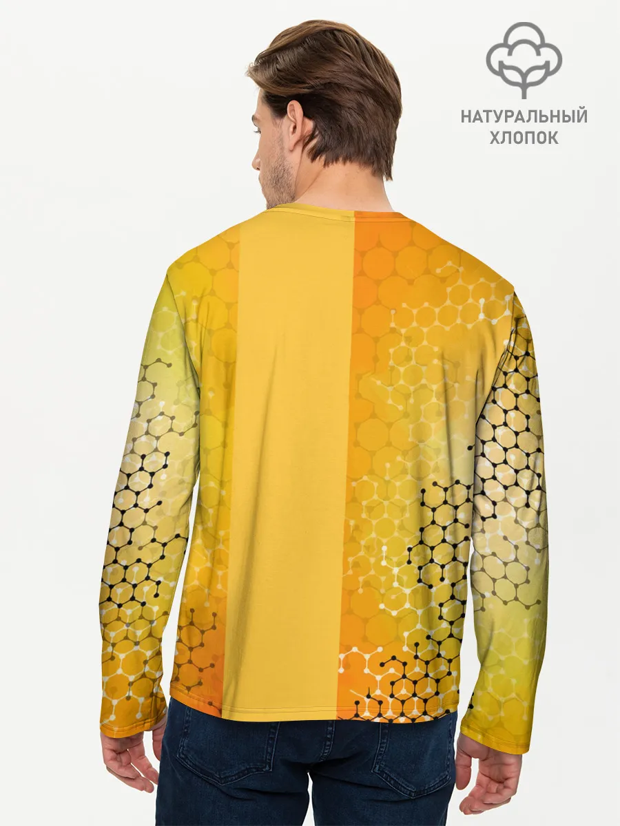 Мужской лонгслив базовый / Pikachu