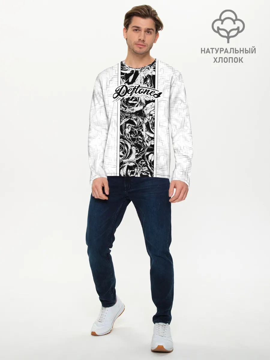 Мужской лонгслив базовый / Deftones