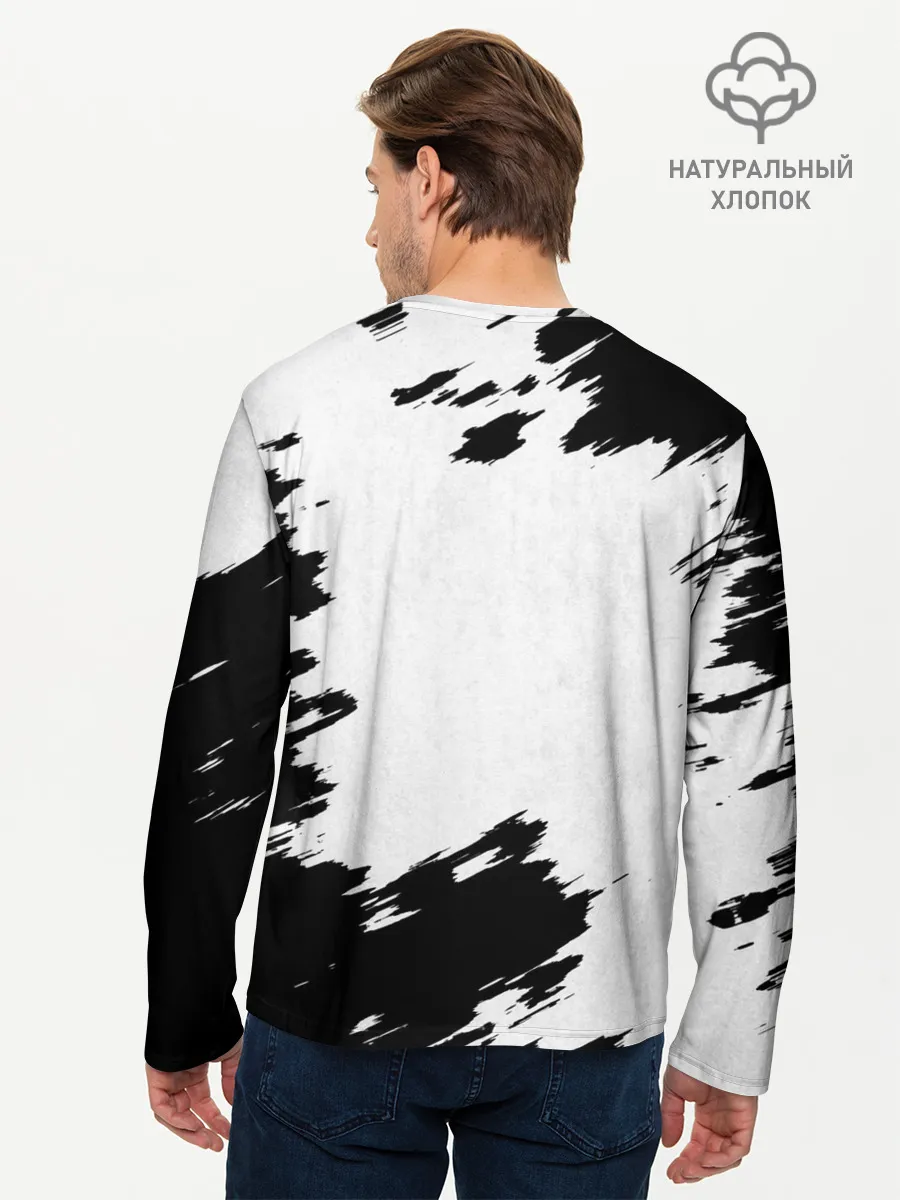 Мужской лонгслив базовый / Гражданская оборона