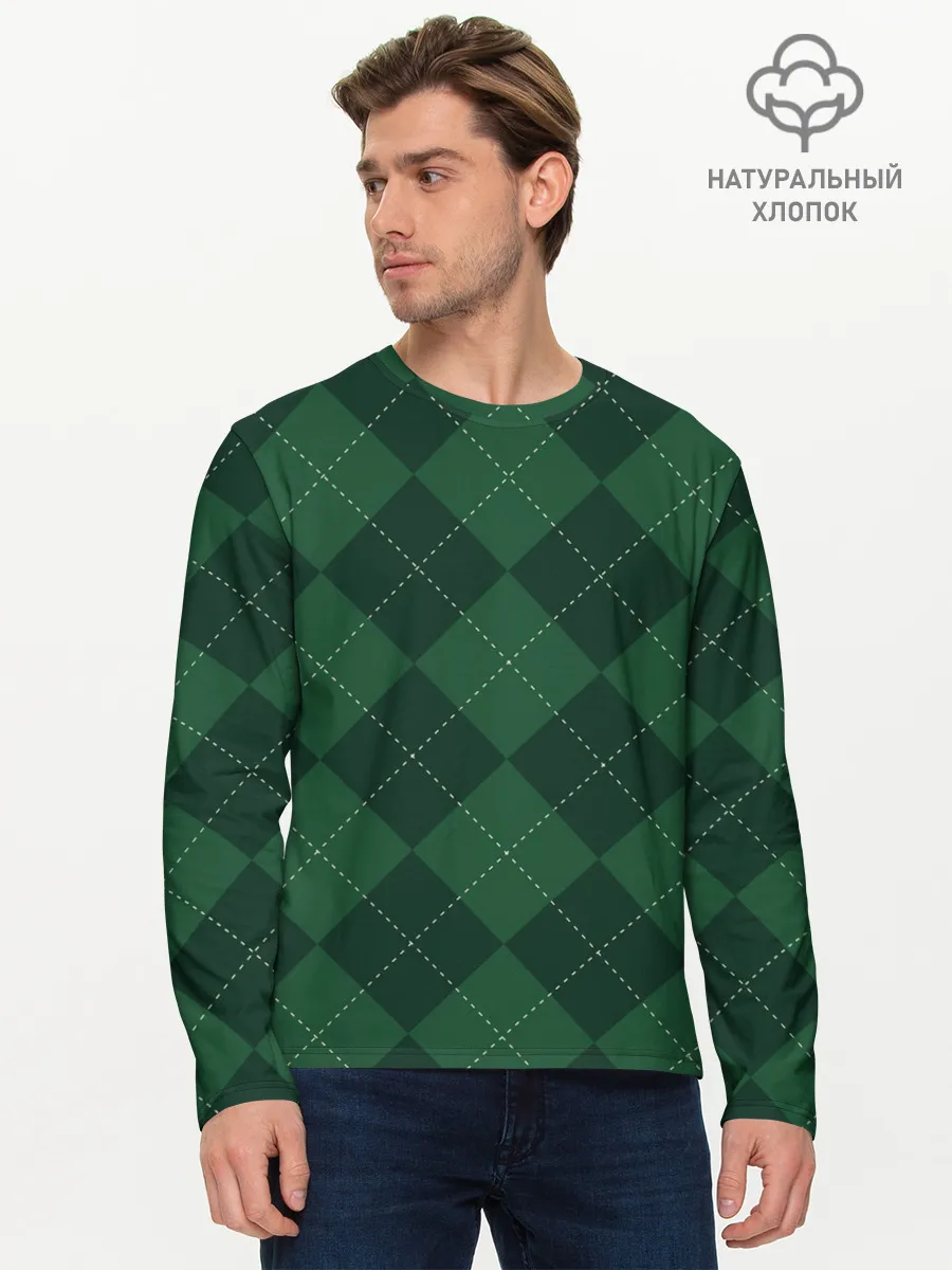 Мужской лонгслив базовый / ДЕНЬ СВЯТОГО ПАТРИКА | ST. PATRICKS DAY