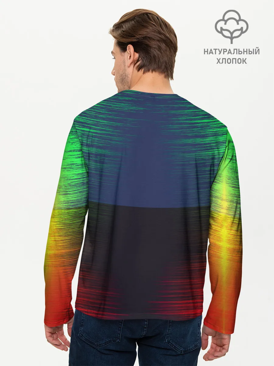 Мужской лонгслив базовый / Pikachu