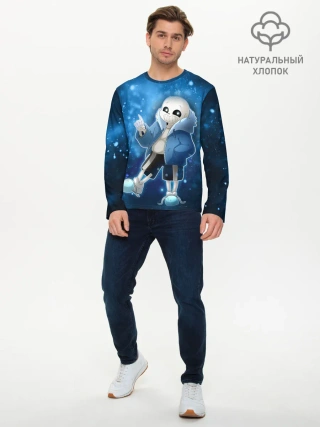 Мужской лонгслив базовый / UNDERTALE