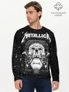 Мужской лонгслив базовый / Metallica