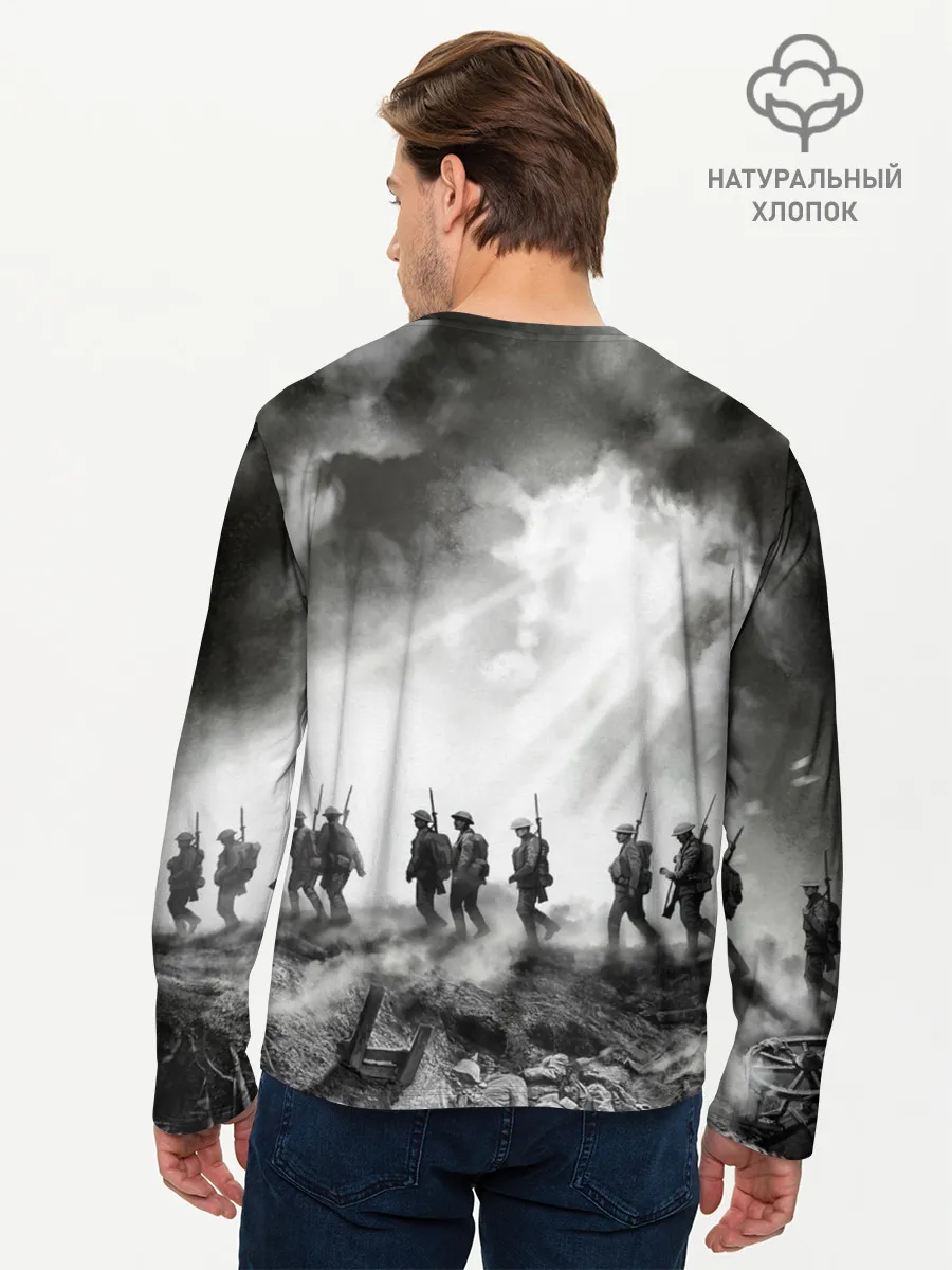 Мужской лонгслив базовый / Sabaton