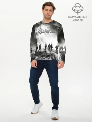 Мужской лонгслив базовый / Sabaton