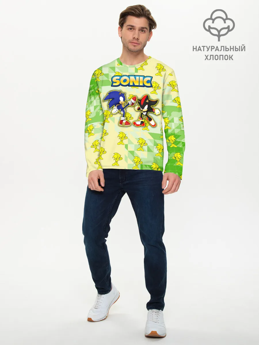 Мужской лонгслив базовый / sonik