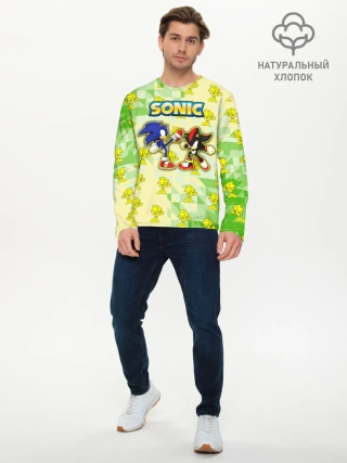 Мужской лонгслив базовый / sonik