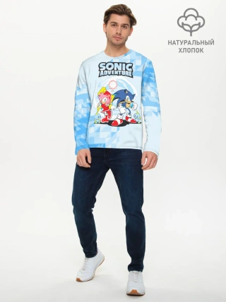 Мужской лонгслив базовый / sonik