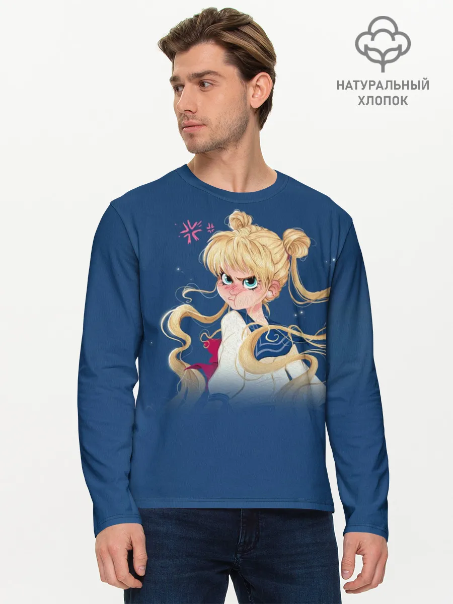 Мужской лонгслив базовый / СЕЙЛОР МУН