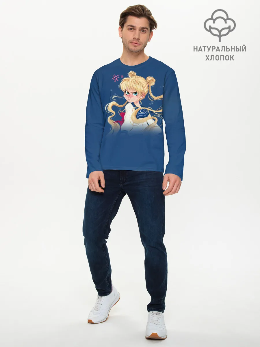 Мужской лонгслив базовый / СЕЙЛОР МУН