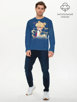 Мужской лонгслив базовый / СЕЙЛОР МУН