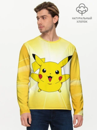 Мужской лонгслив базовый / Пика Пика