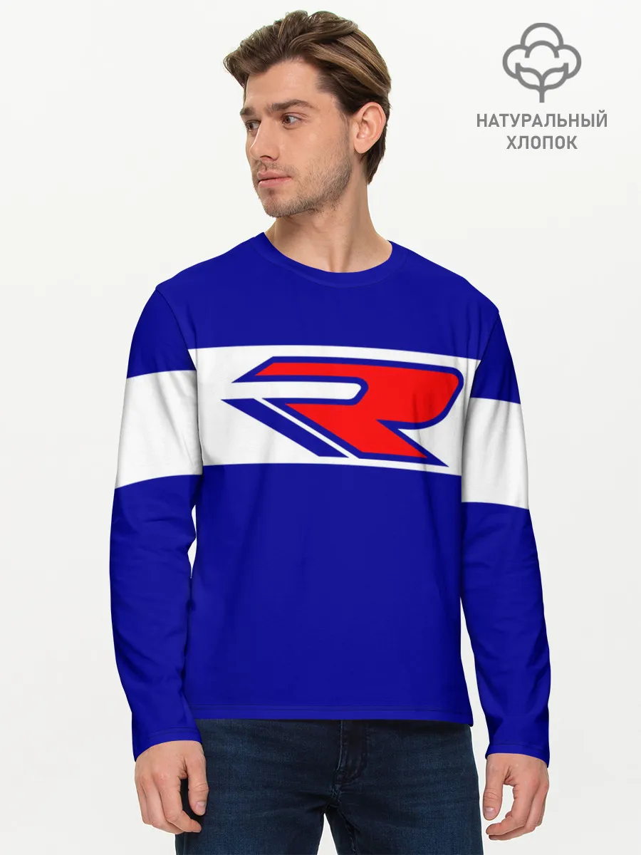 Мужской лонгслив базовый / SUZUKI MOTO SPROT | СУЗУКИ МОТО СПОРТ