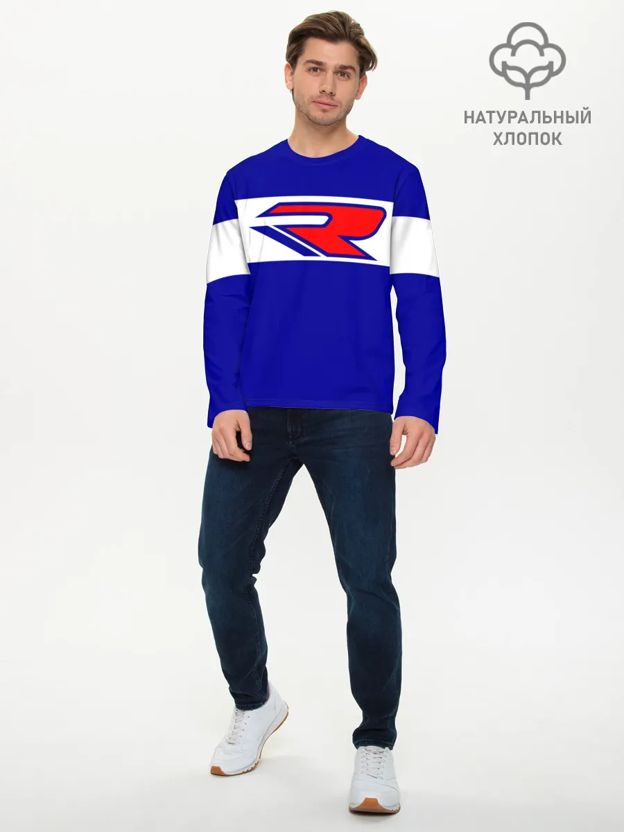 Мужской лонгслив базовый / SUZUKI MOTO SPROT | СУЗУКИ МОТО СПОРТ