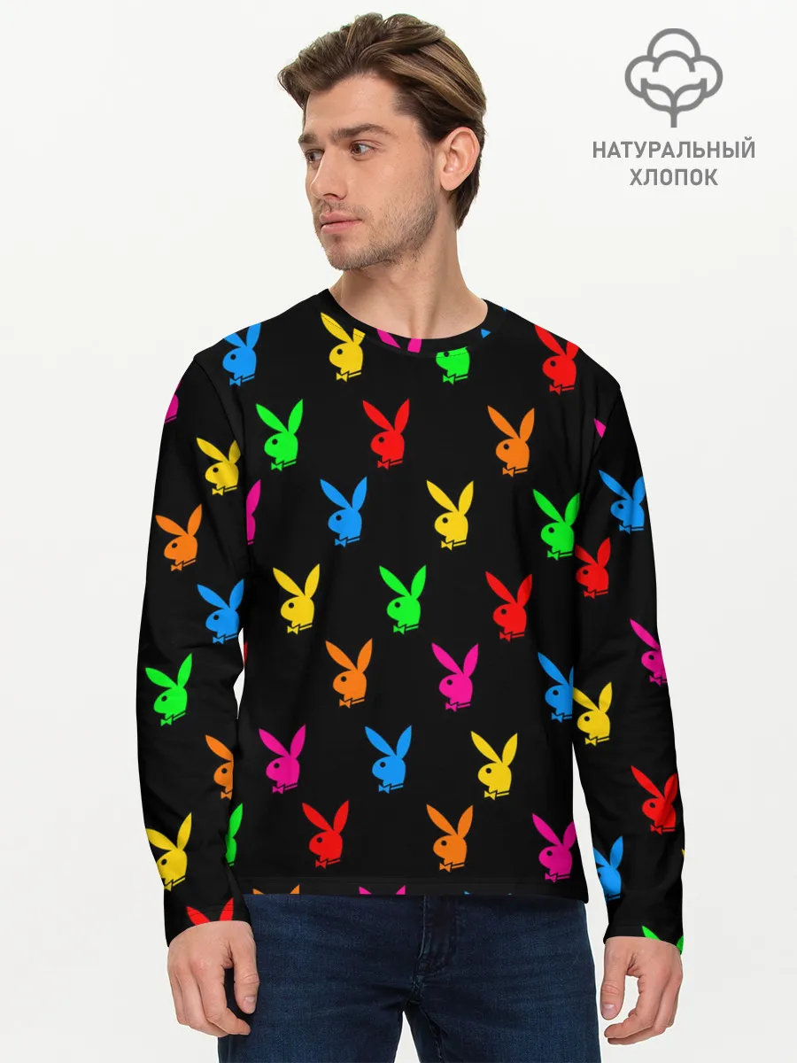 Мужской лонгслив базовый / PLAYBOY | ПЛЕЙБОЙ