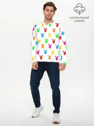 Мужской лонгслив базовый / PLAYBOY | ПЛЕЙБОЙ