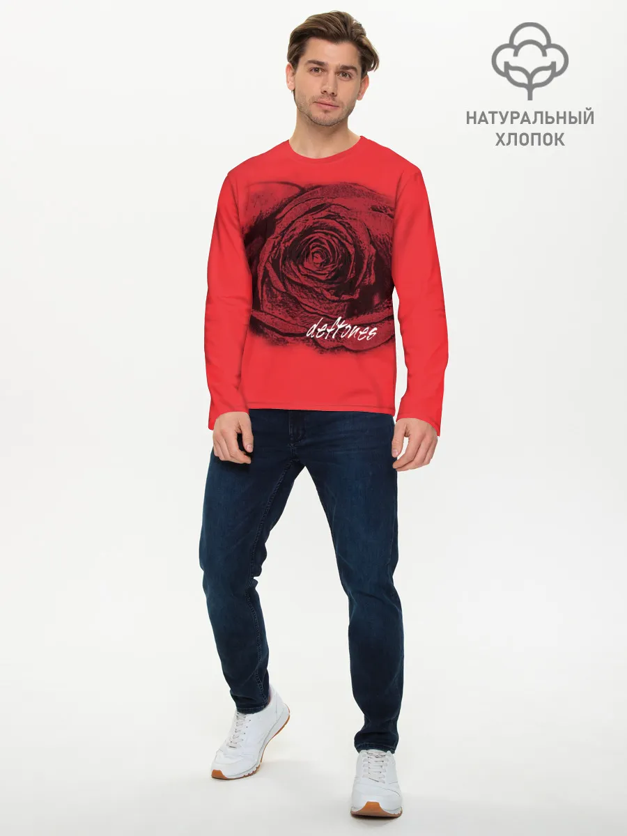 Мужской лонгслив базовый / Deftones