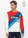 Мужской лонгслив базовый / SUZUKI MOTO SPORT | СУЗУКИ МОТО СПОРТ