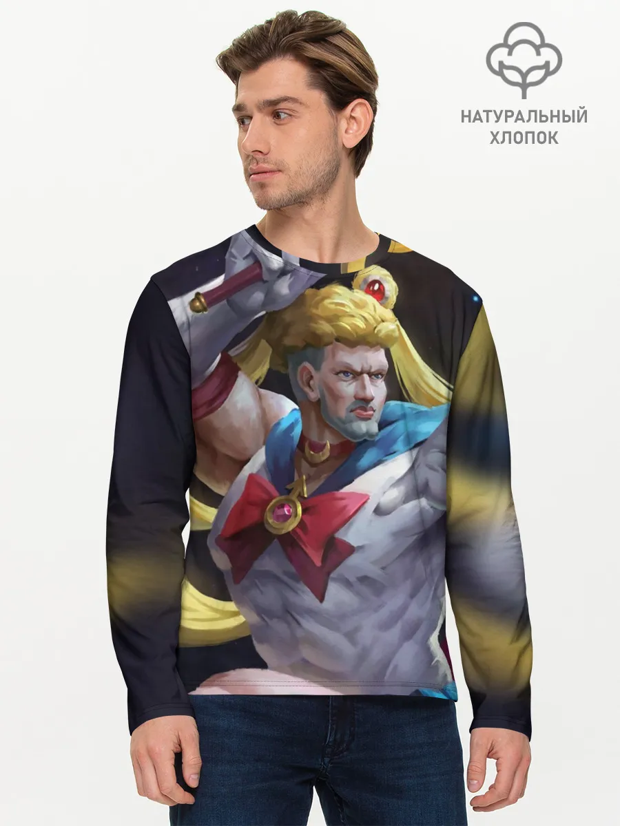 Мужской лонгслив базовый / Сейлор Панч