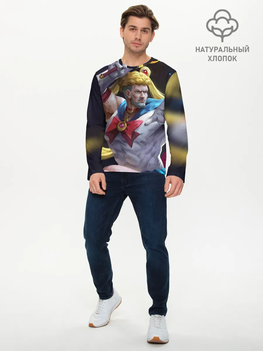 Мужской лонгслив базовый / Сейлор Панч