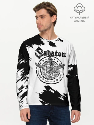 Мужской лонгслив базовый / Sabaton
