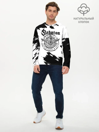 Мужской лонгслив базовый / Sabaton
